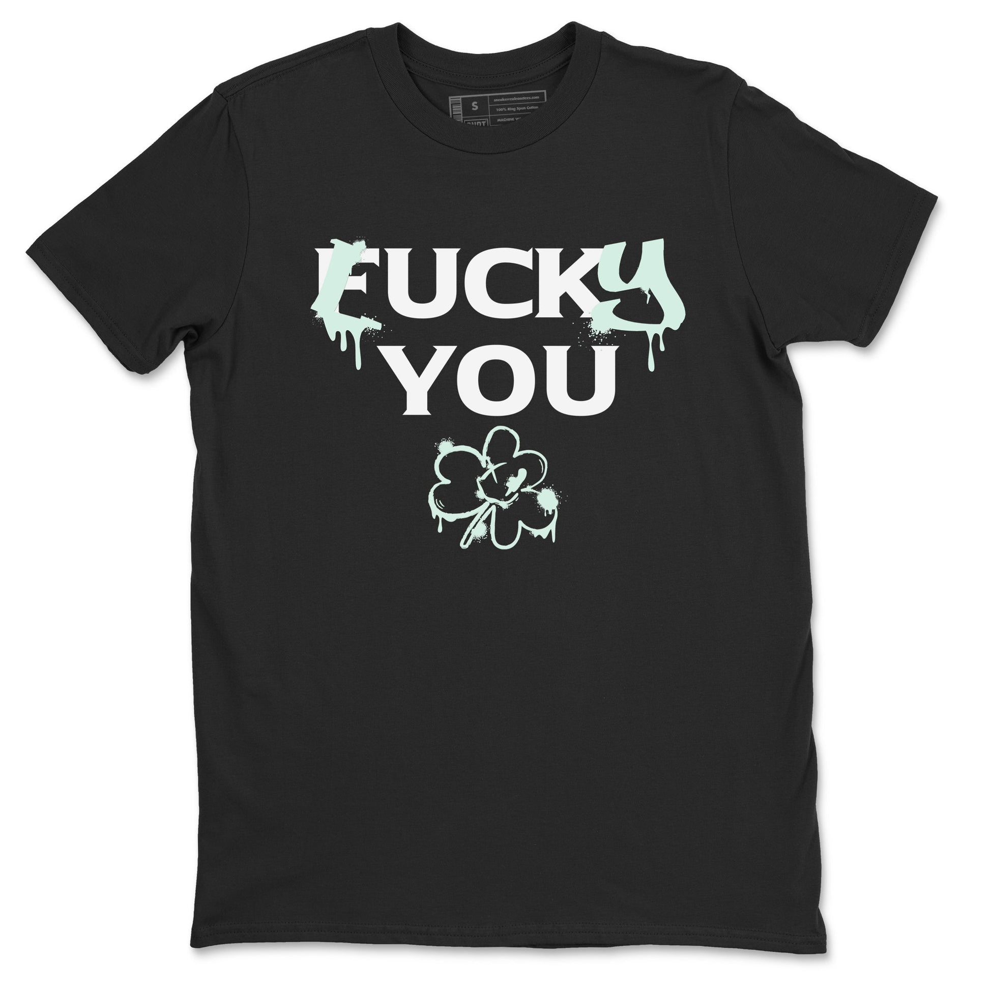 3s Green Glow shirt to match jordans Lucky You sneaker tees Air Jordan 3 Green Glow SNRT Sneaker Release Tees unisex cotton Black 2 crew neck shirt