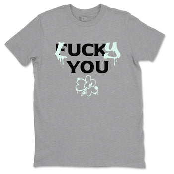 3s Green Glow shirt to match jordans Lucky You sneaker tees Air Jordan 3 Green Glow SNRT Sneaker Release Tees unisex cotton Heather Grey 2 crew neck shirt