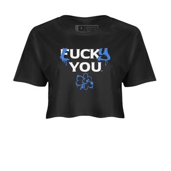3s Lucky Shorts shirts to match jordans Lucky You sneaker match tees Air Jordan 3 Lucky Shorts match shoes to clothes SNRT Sneaker Tees unisex cotton Black 2 crop tee
