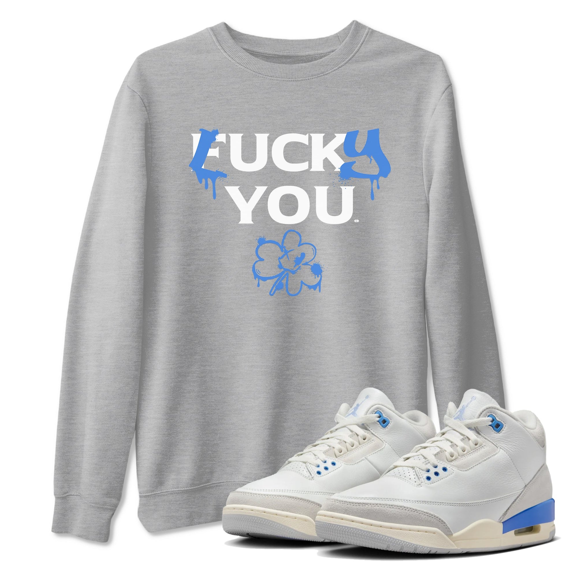 3s Lucky Shorts shirts to match jordans Lucky You sneaker match tees Air Jordan 3 Lucky Shorts match shoes to clothes SNRT Sneaker Tees unisex cotton Heather Grey 1 shirts
