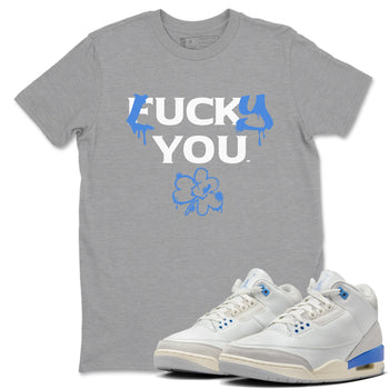 3s Lucky Shorts shirts to match jordans Lucky You sneaker match tees Air Jordan 3 Lucky Shorts match shoes to clothes SNRT Sneaker Tees unisex cotton Heather Grey 1 shirts