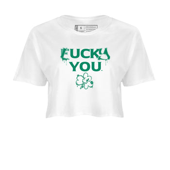 4s Oxidized Green shirts to match jordans Lucky You sneaker match tees Air Jordan 4 Oxidized Green SNRT Sneaker Tees streetwear brand White 2 crop tee