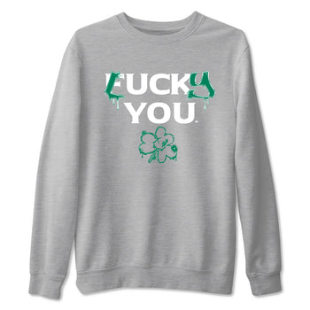 4s Oxidized Green shirts to match jordans Lucky You sneaker match tees Air Jordan 4 Oxidized Green SNRT Sneaker Tees streetwear brand Heather Grey 2 unisex cotton tee