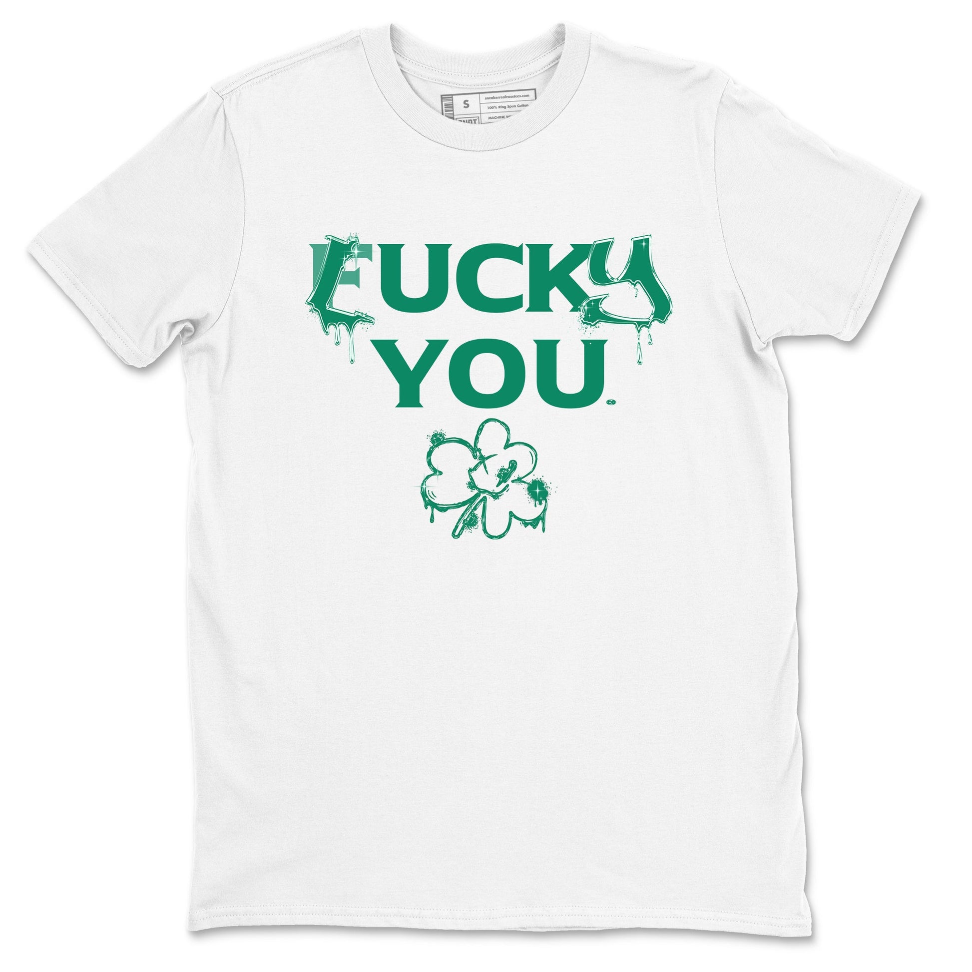 4s Oxidized Green shirts to match jordans Lucky You sneaker match tees Air Jordan 4 Oxidized Green SNRT Sneaker Tees streetwear brand White 2 unisex cotton tee
