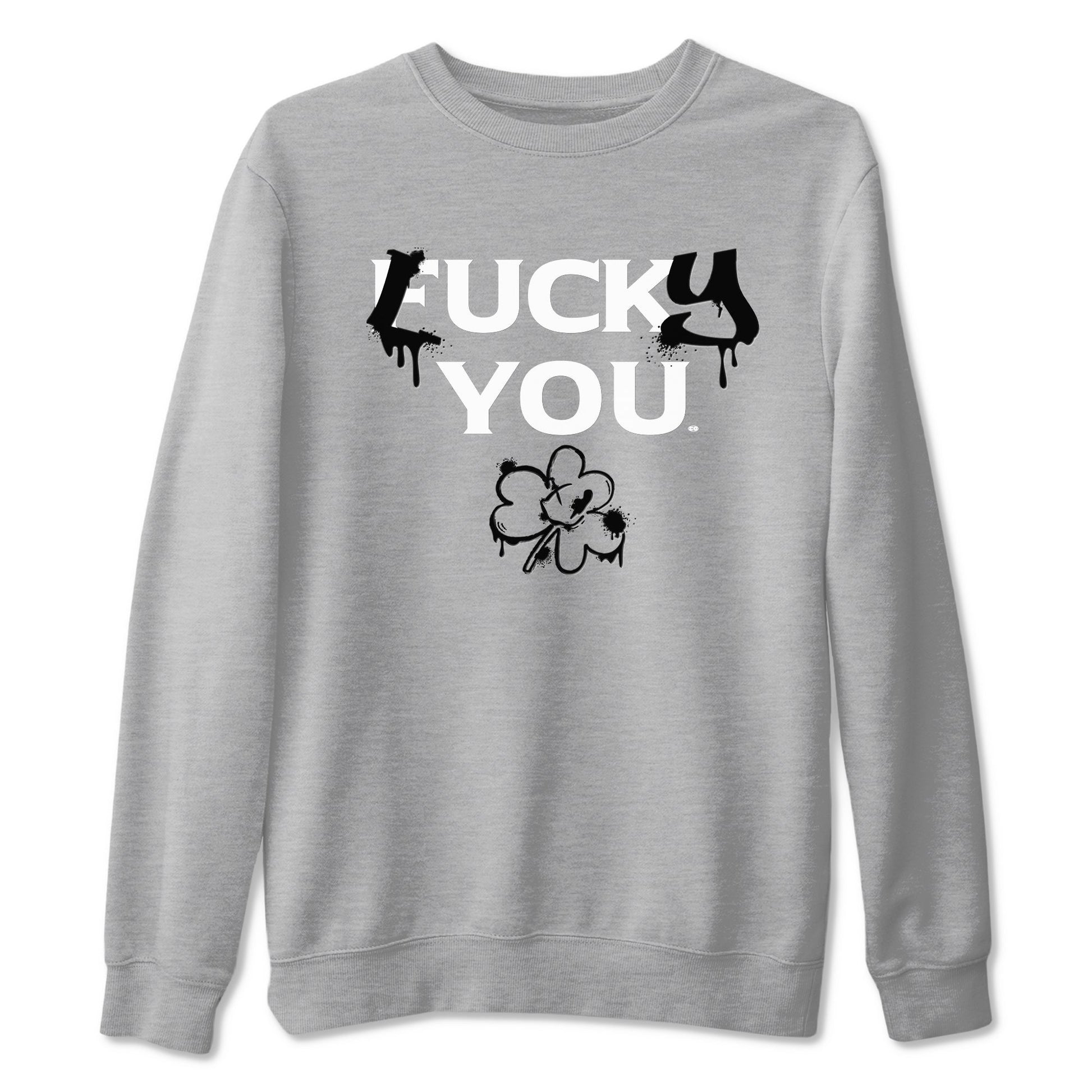 4s White Thunder shirts to match jordans Lucky You sneaker match tees Air Jordan 4 White Thunder SNRT Sneaker Release Tees unisex cotton Heather Grey 2 crew neck shirts