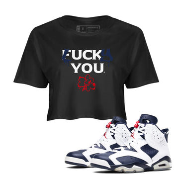 6s White And Midnight Navy shirts to match jordans Lucky You sneaker match tees Air Jordan 6 White And Midnight Navy SNRT Sneaker Release Tees unisex cotton Black 1 Crop Shirts