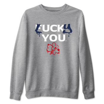 6s White And Midnight Navy shirts to match jordans Lucky You sneaker match tees Air Jordan 6 White And Midnight Navy SNRT Sneaker Release Tees unisex cotton Heather Grey 2 crew neck shirts