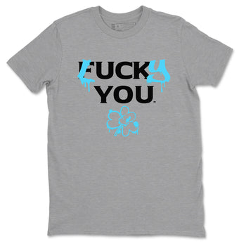 9s Powder Blue shirt to match jordans Lucky You sneaker tees Air Jordan 9 Powder Blue Streetwear Brand SNRT Sneaker Release Tees unisex cotton Heather Grey 2 crew neck shirt