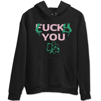 Dunk Low Medium Soft Pink Malachite shirt to match jordans Lucky You sneaker tees Dunk Medium Soft Pink Malachite SNRT Sneaker Release Tees unisex cotton Black 2 crew neck shirt