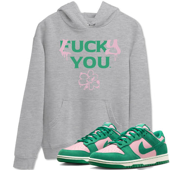 Dunk Low Medium Soft Pink Malachite shirt to match jordans Lucky You sneaker tees Dunk Medium Soft Pink Malachite SNRT Sneaker Release Tees unisex cotton Heather Grey 1 crew neck shirt