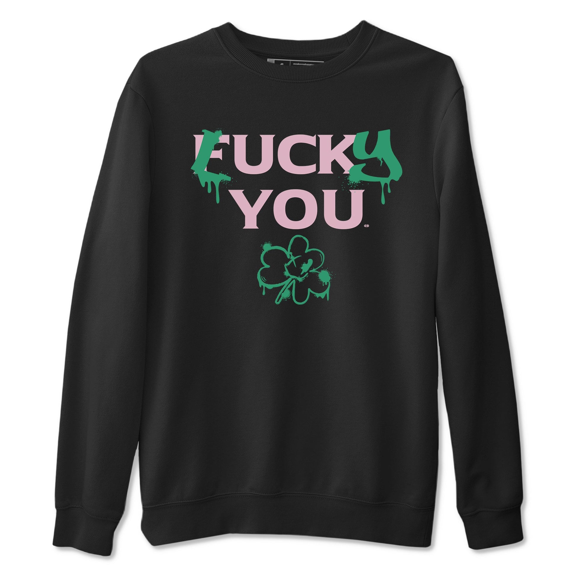 Dunk Low Medium Soft Pink Malachite shirt to match jordans Lucky You sneaker tees Dunk Medium Soft Pink Malachite SNRT Sneaker Release Tees unisex cotton Black 2 crew neck shirt