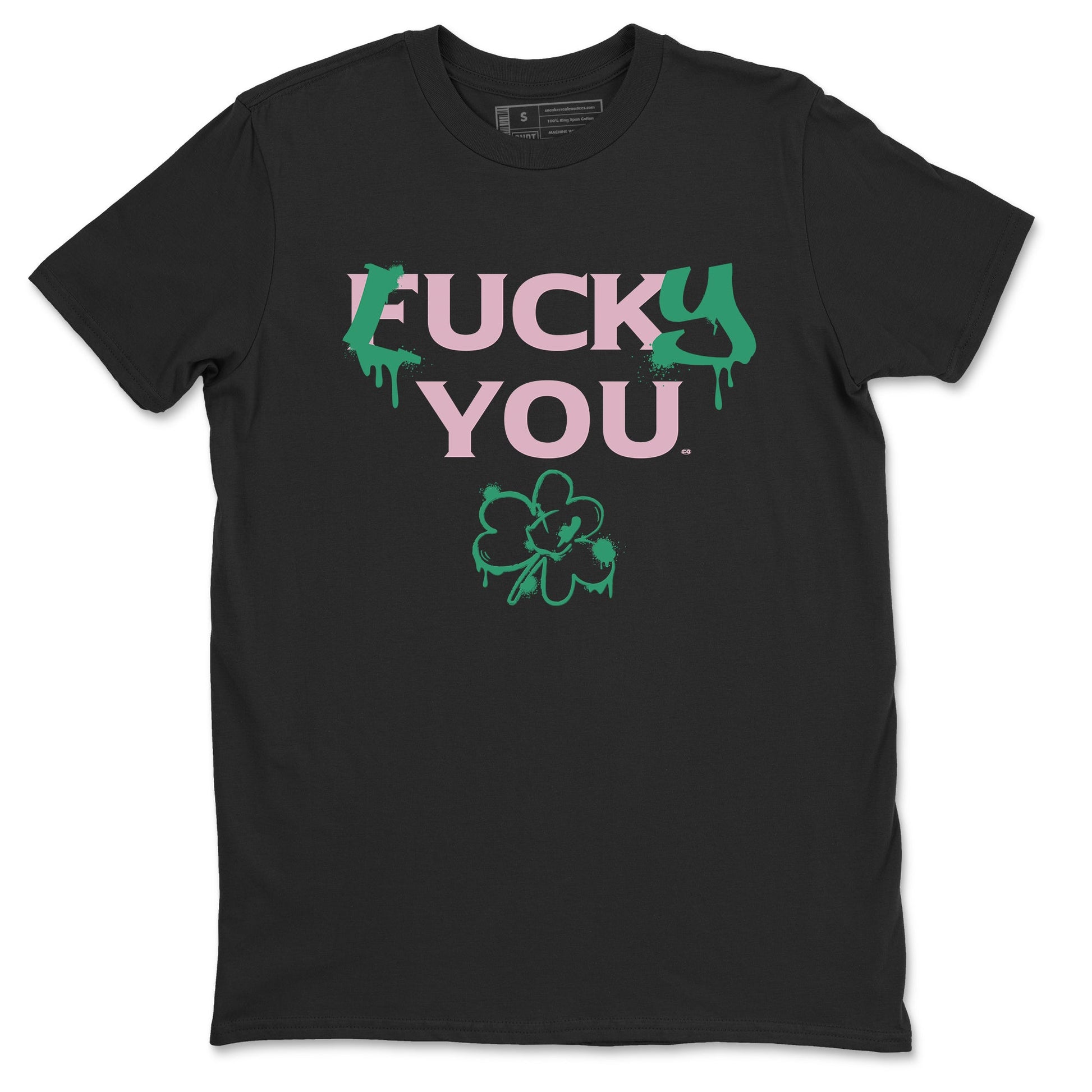 Dunk Low Medium Soft Pink Malachite shirt to match jordans Lucky You sneaker tees Dunk Medium Soft Pink Malachite SNRT Sneaker Release Tees unisex cotton Black 2 crew neck shirt