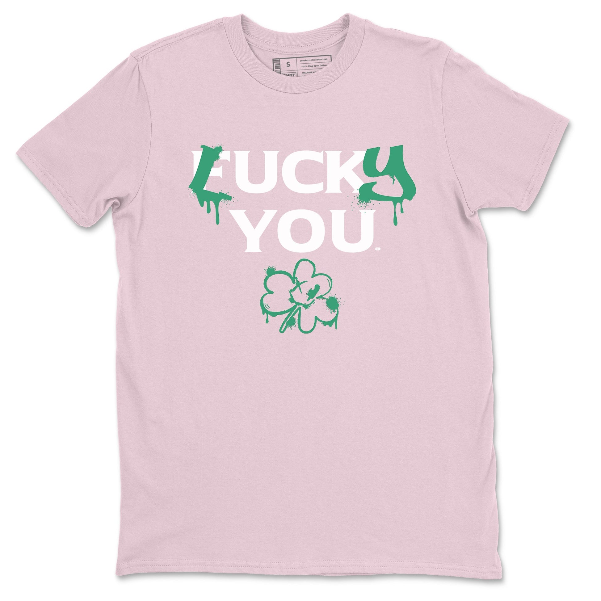 Dunk Low Medium Soft Pink Malachite shirt to match jordans Lucky You sneaker tees Dunk Medium Soft Pink Malachite SNRT Sneaker Release Tees unisex cotton Pink 2 crew neck shirt