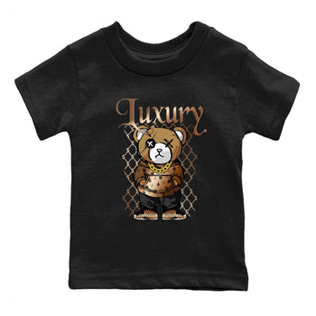 Foams One Metallic Copper shirts to match jordans Luxury Bear sneaker match tees Air Foamposite One Metallic Copper match shoes to clothes SNRT Sneaker Tees Youth Baby Black 2 tee