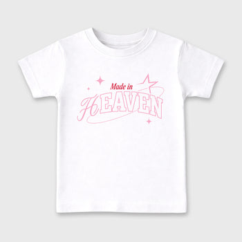 Sneaker match tees – Sneaker Tees To Match Air Jordan 1 Travis Scott Tropical Pink Shoes – Made in Heaven Kids T-Shirt White 2