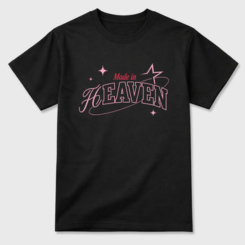 Sneaker match tees – Sneaker Tees To Match Air Jordan 1 Travis Scott Tropical Pink Shoes – Made in Heaven Tee Black 2