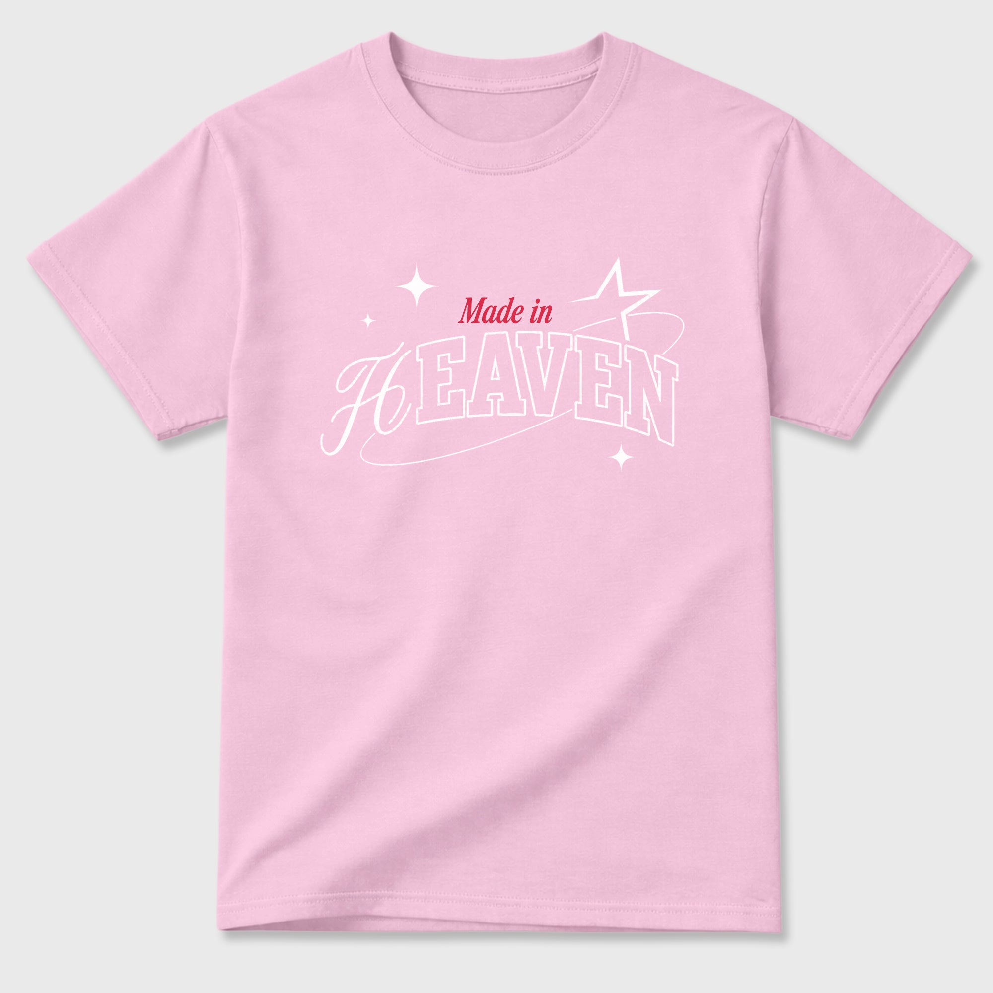 Sneaker match tees – Sneaker Tees To Match Air Jordan 1 Travis Scott Tropical Pink Shoes – Made in Heaven Tee Pink 2