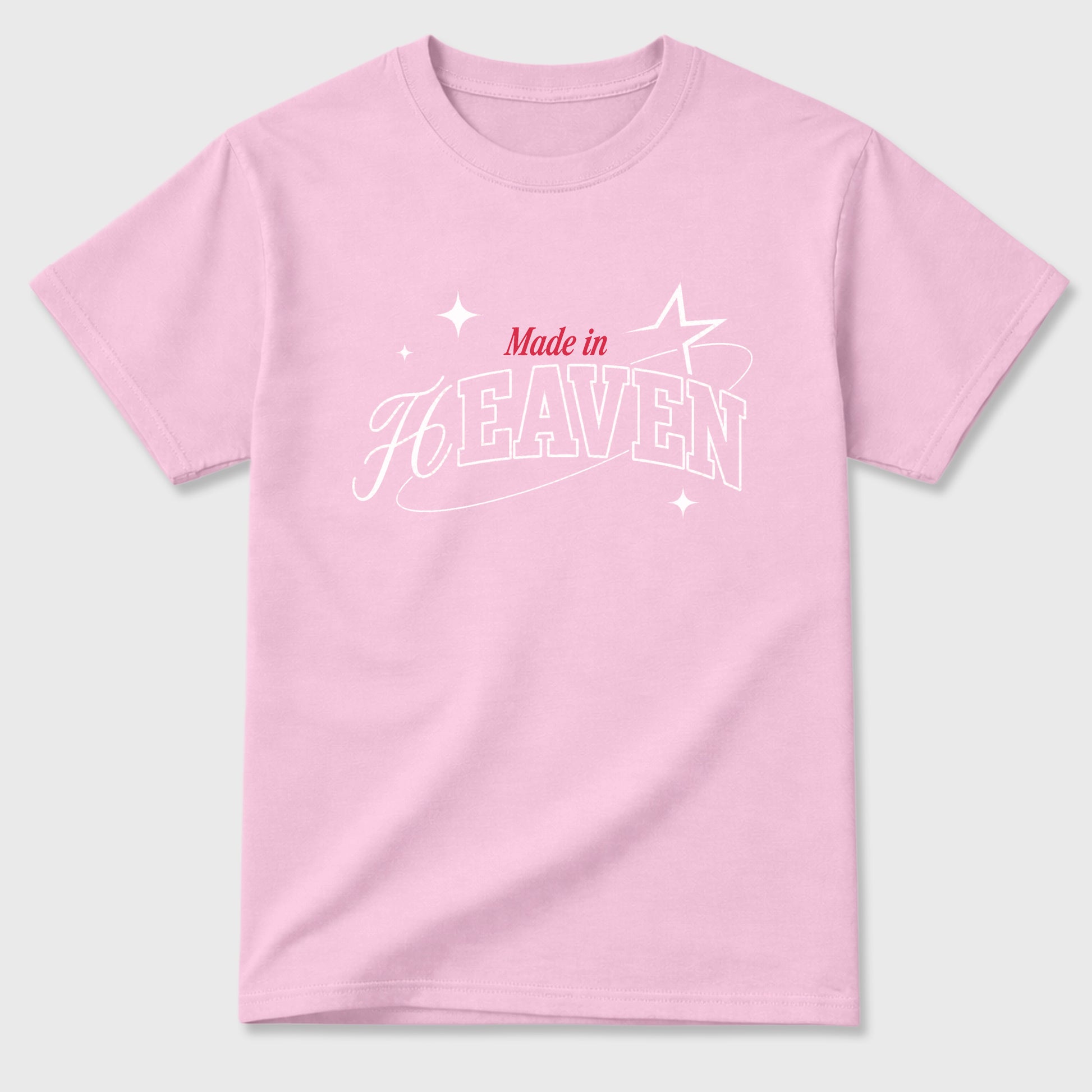 Sneaker match tees – Sneaker Tees To Match Air Jordan 1 Travis Scott Tropical Pink Shoes – Made in Heaven Tee Pink 2