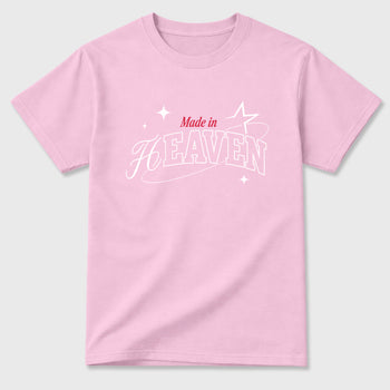 Sneaker match tees – Sneaker Tees To Match Air Jordan 1 Travis Scott Tropical Pink Shoes – Made in Heaven Tee Pink 2