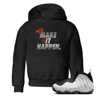 Foams One Jin shirts to match jordans Make It Happen sneaker match tees Air Foamposite One Jin match shoes to clothes SNRT Sneaker Tees Youth Baby Black 1 tee