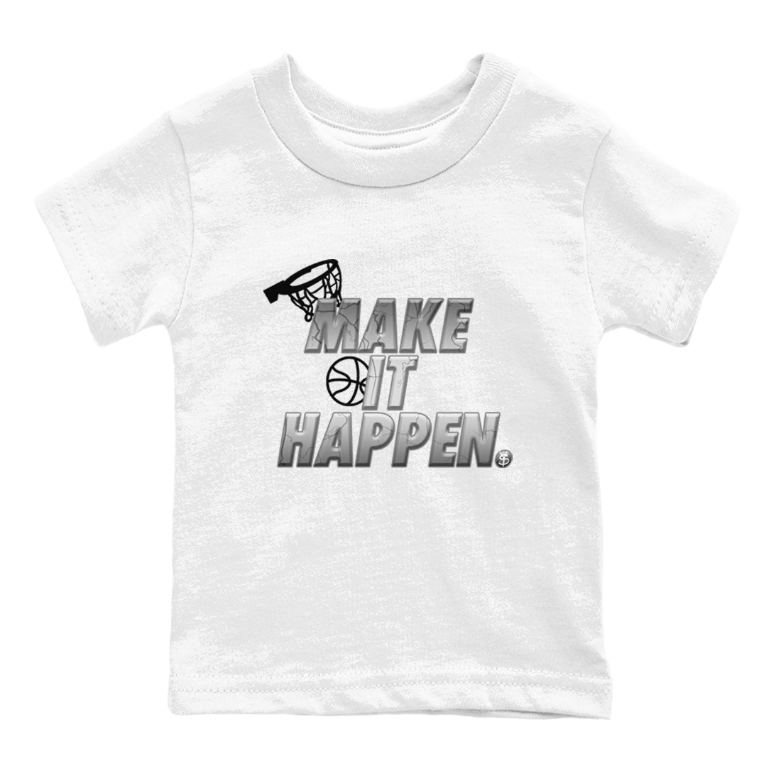 Foams One Jin shirts to match jordans Make It Happen sneaker match tees Air Foamposite One Jin match shoes to clothes SNRT Sneaker Tees Youth Baby White 2 tee