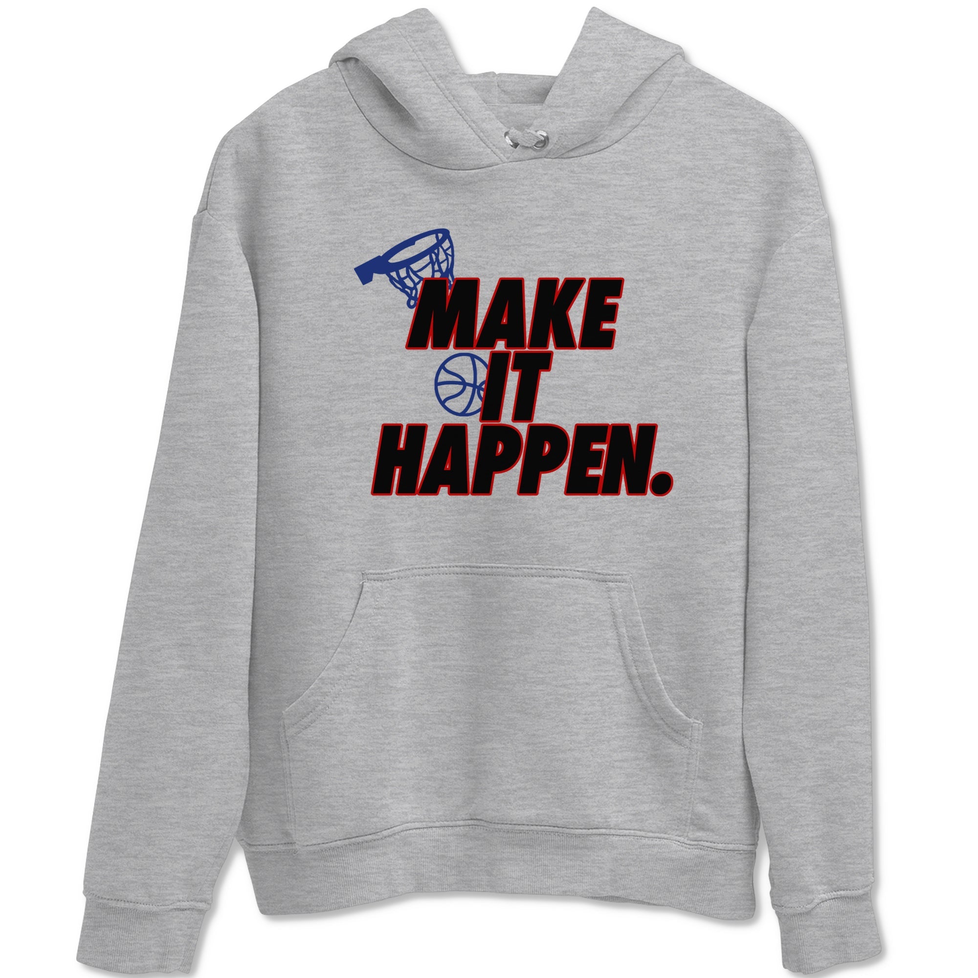 1s Rare Air shirts to match jordans Make It Happen sneaker match tees Air Jordan 1 High OG Rare Air Deep Royal Blue match shoes to clothes SNRT Sneaker Tees unisex cotton Heather Grey 2 shirts