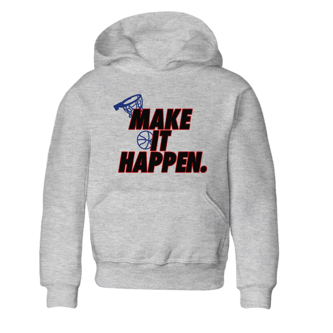 1s Rare Air shirts to match jordans Make It Happen sneaker match tees Air Jordan 1 High OG Rare Air Deep Royal Blue match shoes to clothes SNRT Sneaker Tees Youth Baby Heather Grey 2 tee