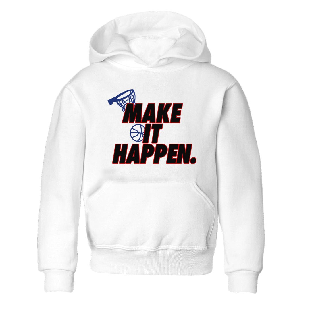 1s Rare Air shirts to match jordans Make It Happen sneaker match tees Air Jordan 1 High OG Rare Air Deep Royal Blue match shoes to clothes SNRT Sneaker Tees Youth Baby White 2 tee