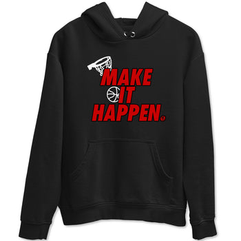 11s Bred Velvet shirts to match jordans Make It Happen sneaker match tees Air Jordan 11 Retro Bred Velvet match shoes to clothes SNRT Sneaker Tees unisex cotton Black 2 shirts