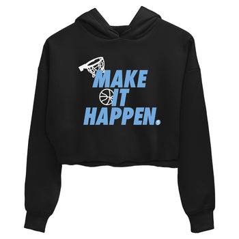 11s Legend Blue shirts to match jordans Make It Happen best t shirts to wear with jordans AJ11 Retro Legend Blue match shoes to clothes SNRT Sneaker Tees unisex cotton Black 2 crop tee