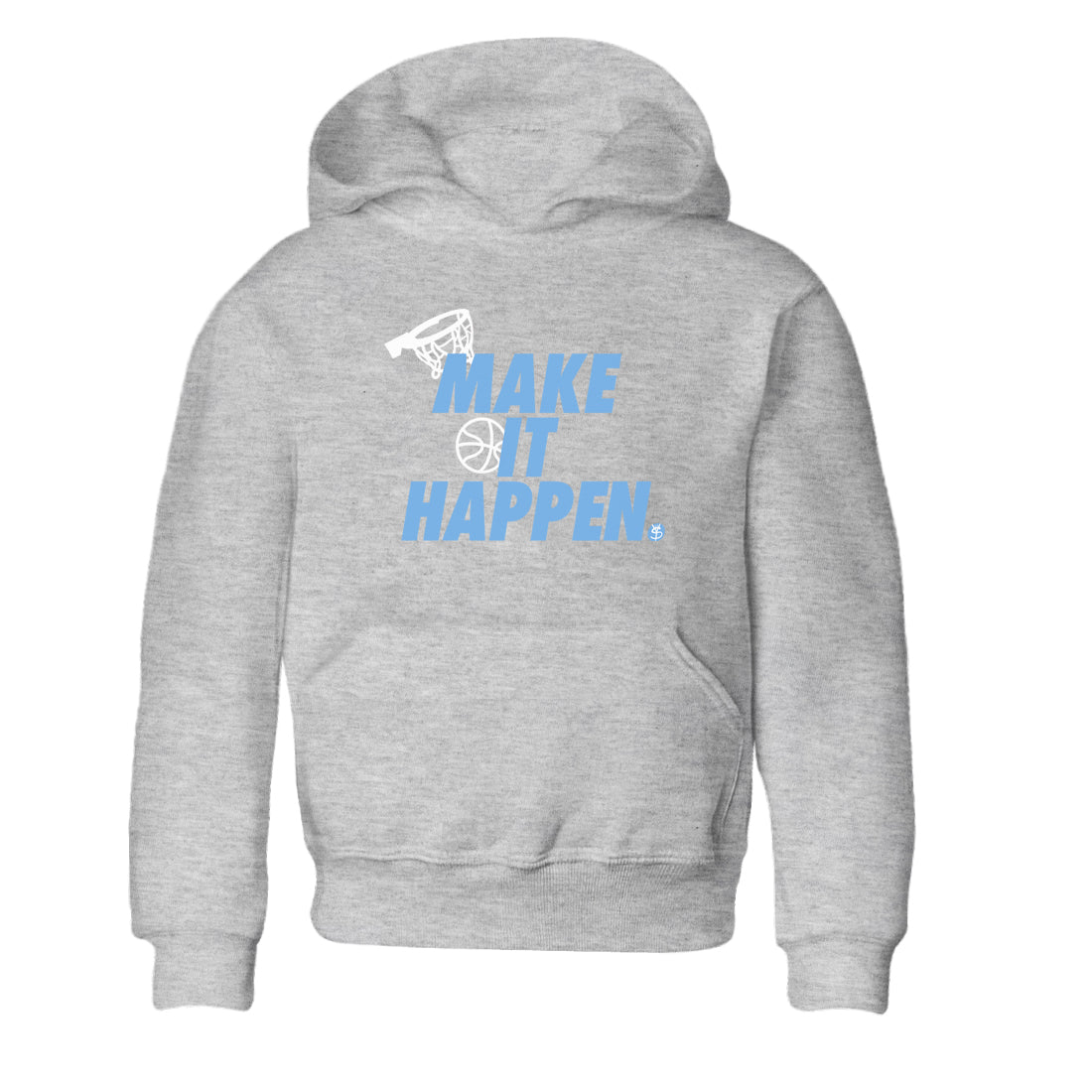 11s Legend Blue shirts to match jordans Make It Happen best t shirts to wear with jordans AJ11 Retro Legend Blue match shoes to clothes SNRT Sneaker Tees Youth Baby Heather Grey 2 tee