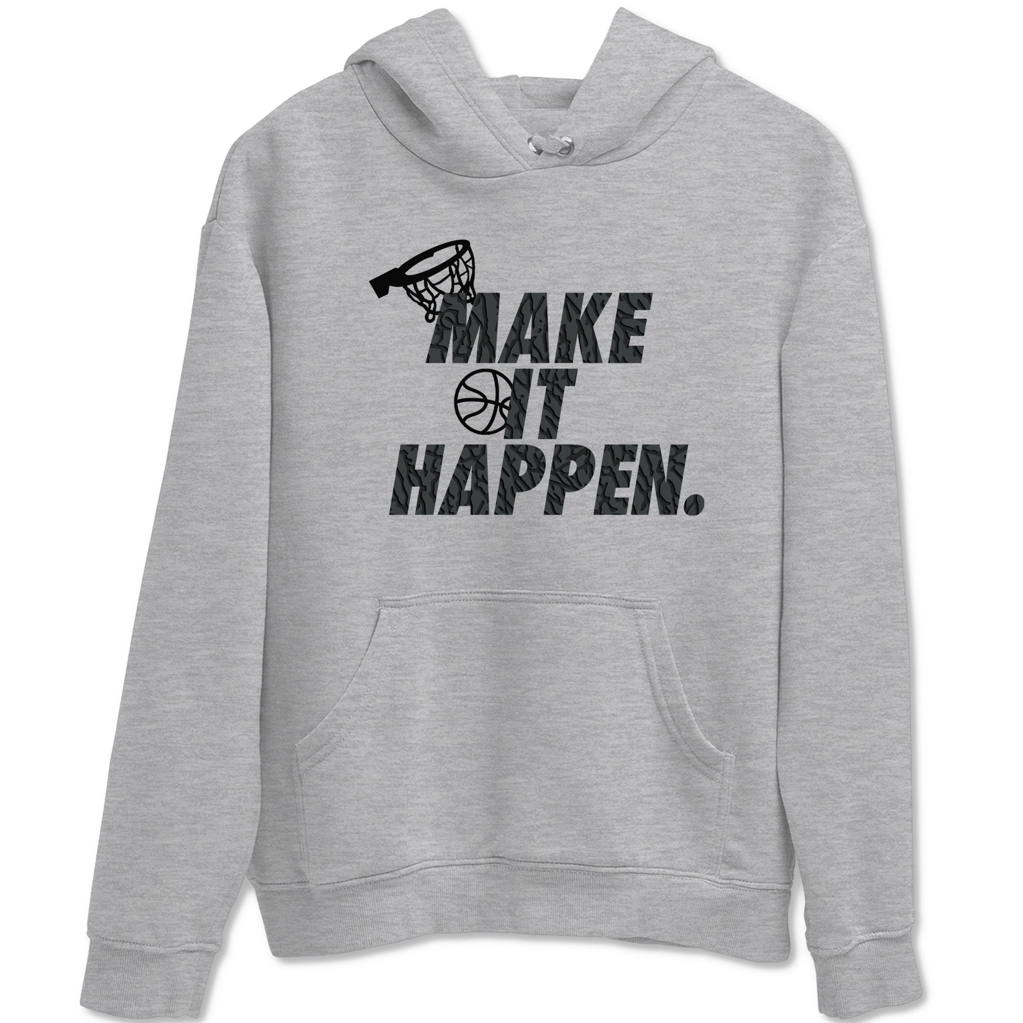 3s Black Cat shirts to match jordans Make It Happen sneaker match tees Air Jordan 3 Retro Black Cat match shoes to clothes SNRT Sneaker Tees unisex cotton Heather Grey 2 shirts