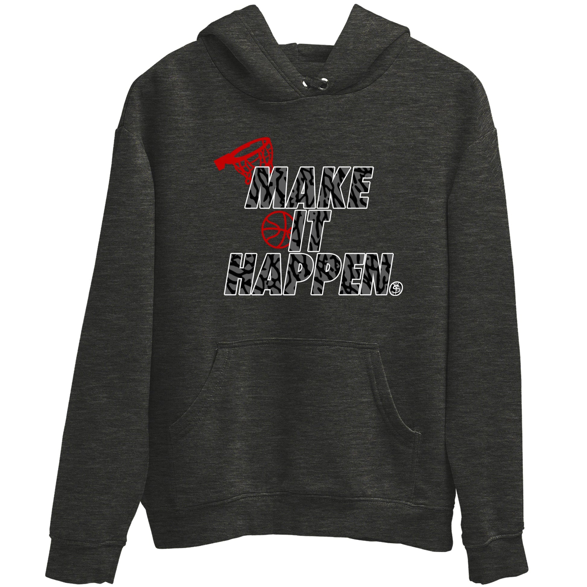3s Cement Grey shirts to match jordans Make It Happen sneaker match tees Air Jordan 3 Cement Grey SNRT Sneaker Release Tees unisex cotton Charcoal Heather 2 crew neck shirts
