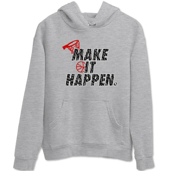 3s Cement Grey shirts to match jordans Make It Happen sneaker match tees Air Jordan 3 Cement Grey SNRT Sneaker Release Tees unisex cotton Heather Grey 2 crew neck shirts