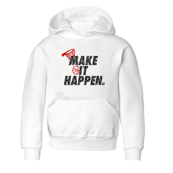 3s Cement Grey shirts to match jordans Make It Happen sneaker match tees Air Jordan 3 Cement Grey SNRT Sneaker Release Tees Youth Baby White 2 crew neck shirts