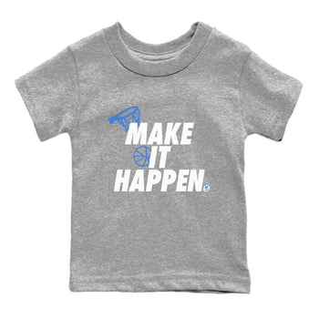3s Lucky Shorts shirts to match jordans Make It Happen best t shirts to wear with jordans Air Jordan 3 Lucky Shorts match shoes to clothes SNRT Sneaker Tees Youth Baby Heather Grey 2 tee