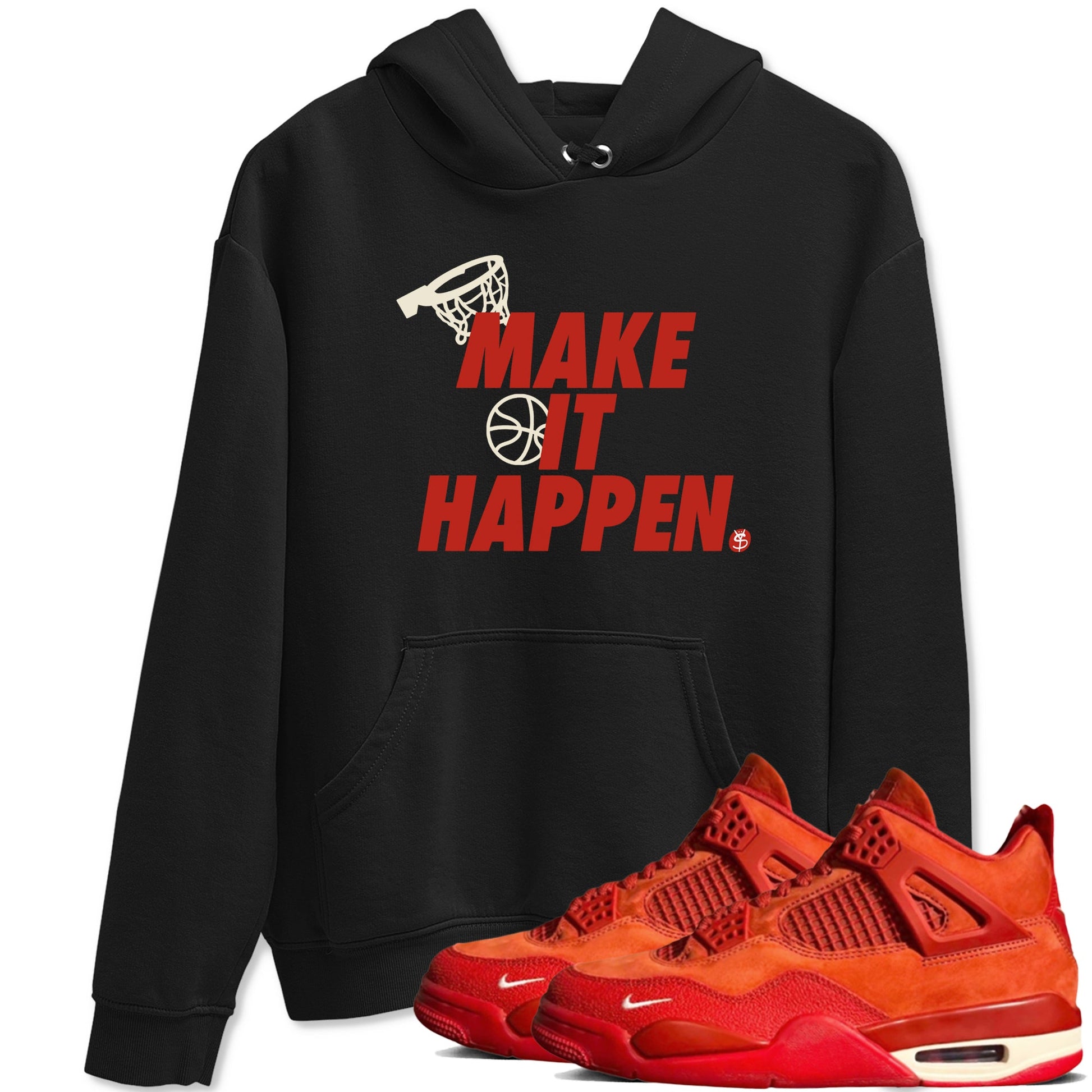 4s Brick By Brick best t shirts to wear with jordans Make It Happen sneaker match tees Nigel Sylvester x Air Jordan 4 Brick by Brick match shoes to clothes SNRT Sneaker Tees unisex cotton Black 1 shirts