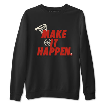 4s Brick By Brick best t shirts to wear with jordans Make It Happen sneaker match tees Nigel Sylvester x Air Jordan 4 Brick by Brick match shoes to clothes SNRT Sneaker Tees unisex cotton Black 2 shirts