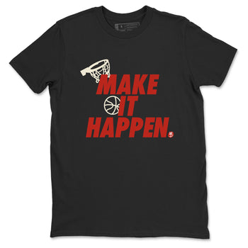 4s Brick By Brick best t shirts to wear with jordans Make It Happen sneaker match tees Nigel Sylvester x Air Jordan 4 Brick by Brick match shoes to clothes SNRT Sneaker Tees unisex cotton Black 2 shirts