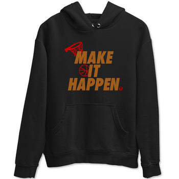 5s Archaeo Brown shirts to match jordans Make It Happen sneaker match tees Air Jordan 5 Archaeo Brown match shoes to clothes SNRT Sneaker Tees unisex cotton Black 2 shirts