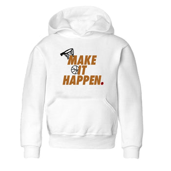 5s Archaeo Brown shirts to match jordans Make It Happen sneaker match tees Air Jordan 5 Archaeo Brown match shoes to clothes SNRT Sneaker Tees Youth Baby White 2 tee