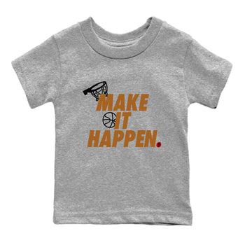 5s Archaeo Brown shirts to match jordans Make It Happen sneaker match tees Air Jordan 5 Archaeo Brown match shoes to clothes SNRT Sneaker Tees Youth Baby Heather Grey 2 tee