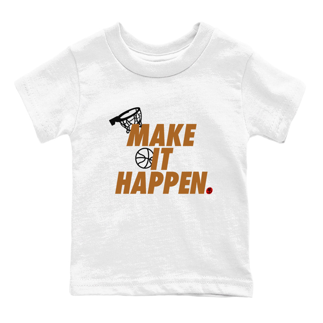 5s Archaeo Brown shirts to match jordans Make It Happen sneaker match tees Air Jordan 5 Archaeo Brown match shoes to clothes SNRT Sneaker Tees Youth Baby White 2 tee