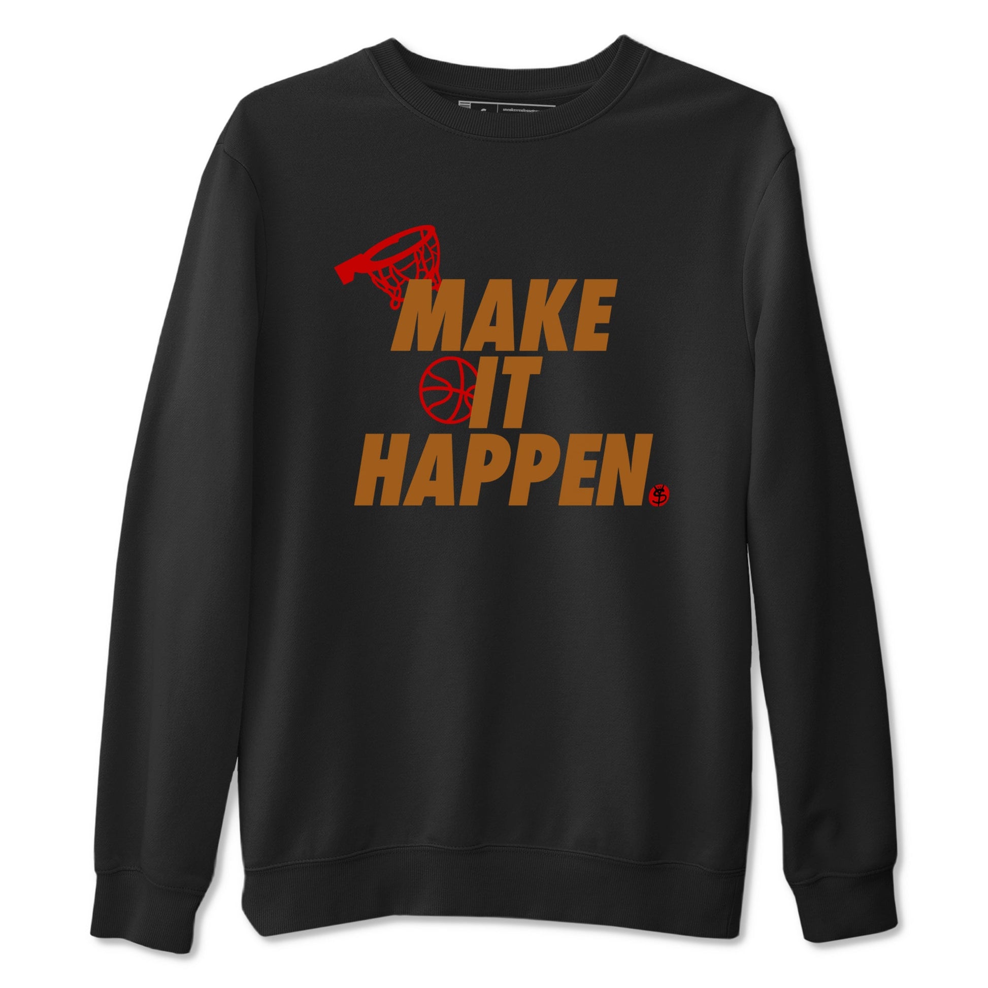 5s Archaeo Brown shirts to match jordans Make It Happen sneaker match tees Air Jordan 5 Archaeo Brown match shoes to clothes SNRT Sneaker Tees unisex cotton Black 2 shirts