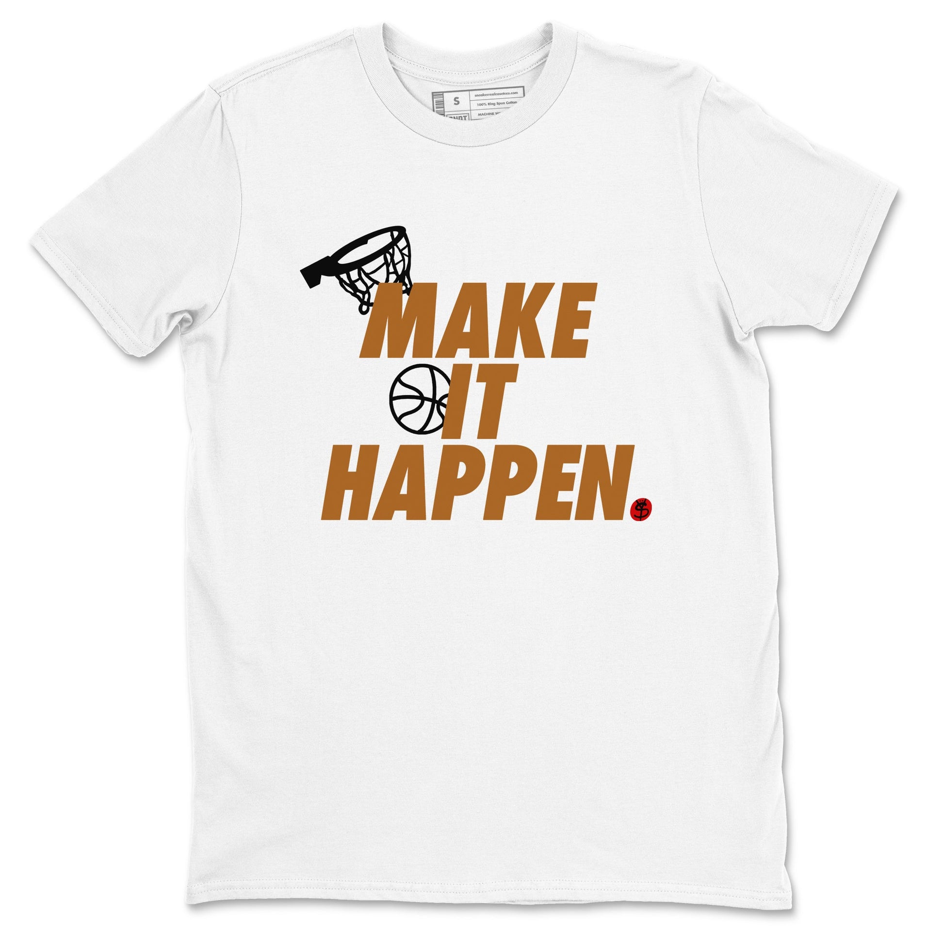 5s Archaeo Brown shirts to match jordans Make It Happen sneaker match tees Air Jordan 5 Archaeo Brown match shoes to clothes SNRT Sneaker Tees unisex cotton White 2 shirts