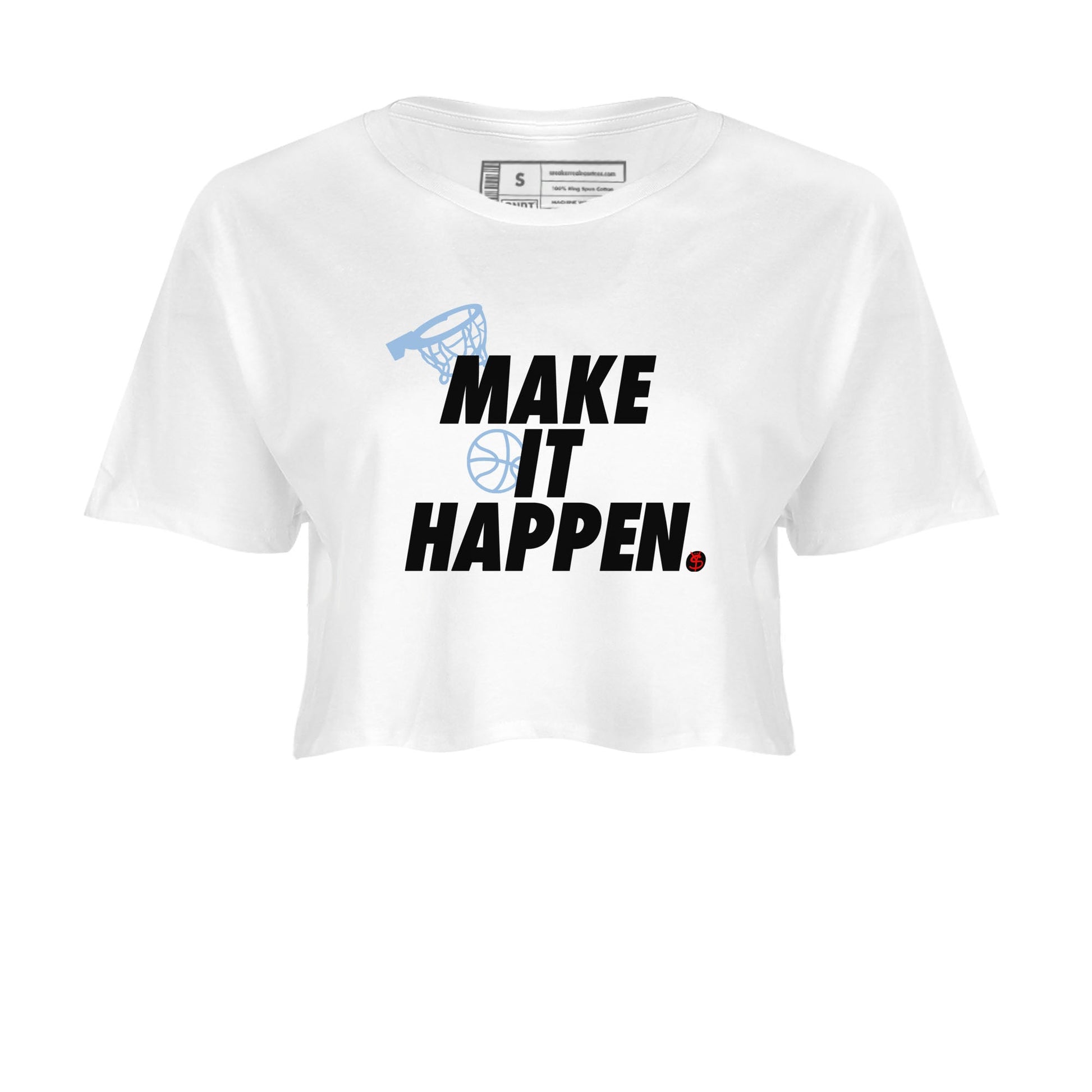 5s Black Metallic Reimagined shirts to match jordans Make It Happen best t shirts to wear with jordans Air Jordan 5 Reimagined match shoes to clothes SNRT Sneaker Tees unisex cotton White 2 crop tee