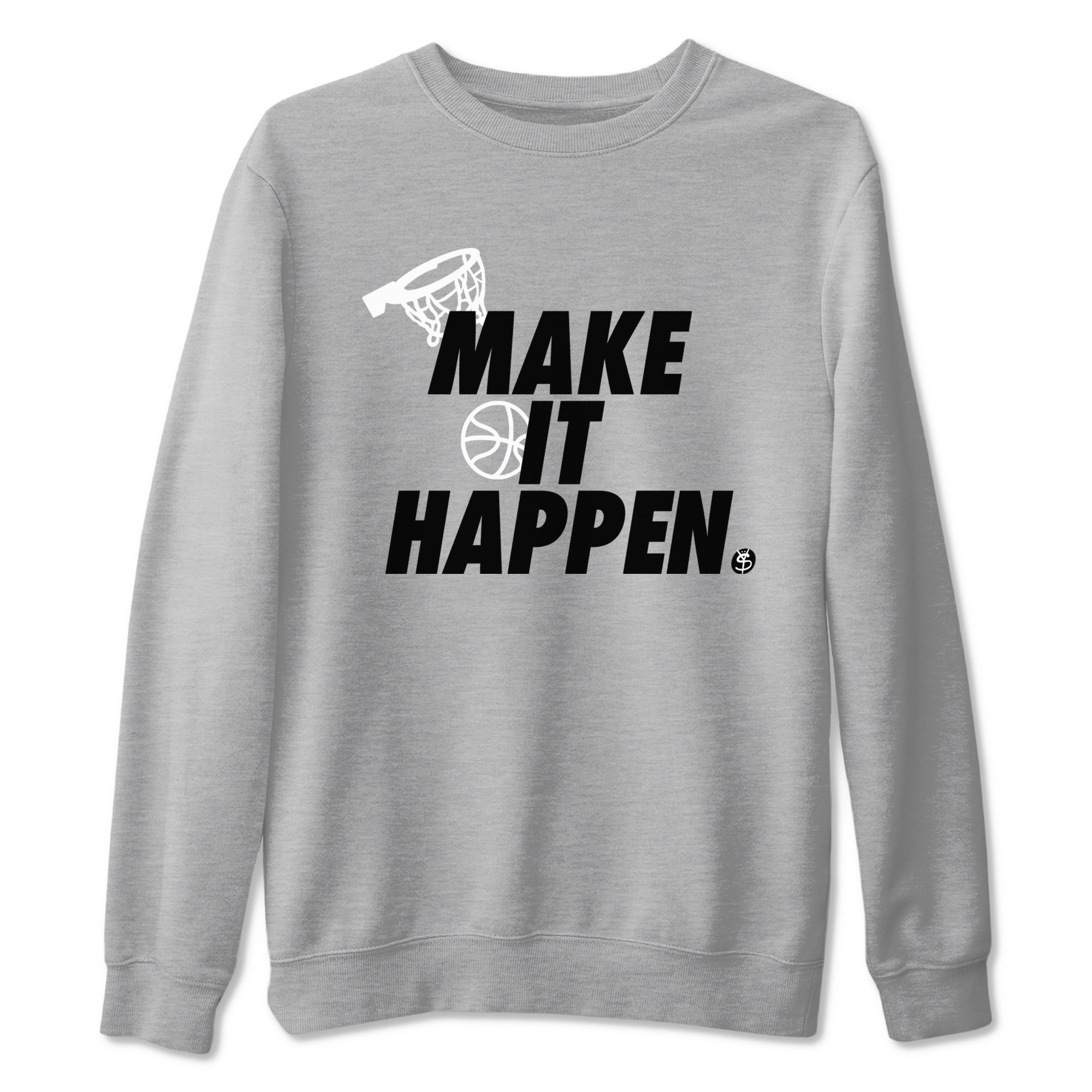5s White Black shirts to match jordans Make It Happen sneaker match tees Air Jordan 5 Retro White Black match shoes to clothes SNRT Sneaker Tees unisex cotton Heather Grey 2 shirts