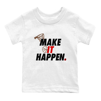 9s Olive shirts to match jordans Make It Happen sneaker match tees Air Jordan 9 Olive match shoes to clothes SNRT Sneaker Tees Youth Baby White 2 tee