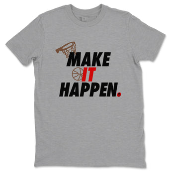 9s Olive shirts to match jordans Make It Happen sneaker match tees Air Jordan 9 Olive match shoes to clothes SNRT Sneaker Tees unisex cotton Heather Grey 2 shirts