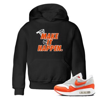 Air Max 1 OG '86 'Summit White and Cosmic Clay shirts to match jordans Make It Happen sneaker match tees Air Max 1 Cosmic Clay match shoes to clothes SNRT Sneaker Tees Youth Baby Black 1 tee